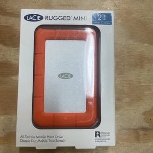 LaCie Rugged Mini 2TB External HDD (LAC9000298) - All-Terrain Mobile Hard Drive - Picture 1 of 2