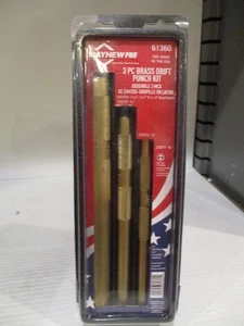 Mayhew 61360 3 Stück Messing Drift Punch Set - Bild 1 von 1