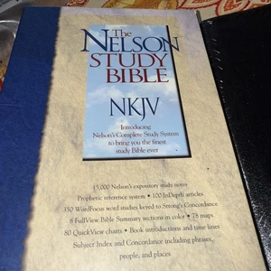 Nelson Study Bible-NKJV by Thomas Nelson Publishers: NIB - Imagen 1 de 10