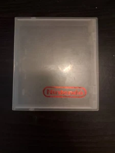 Nintendo NES Game Cartridge Clear Rental Hard Clamshell Case - Bild 1 von 6