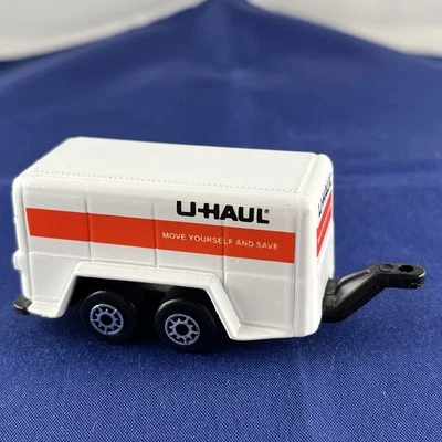 Vintage Maisto 1/64 U-Haul Trailer Pull Behind Road & Track Near Mint 3” B - Image 1 of 4