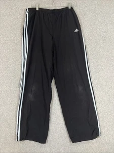 Trainingshose Jogginghose Herren Adidas schwarz drei Streifen groß sportlich - Bild 1 von 11