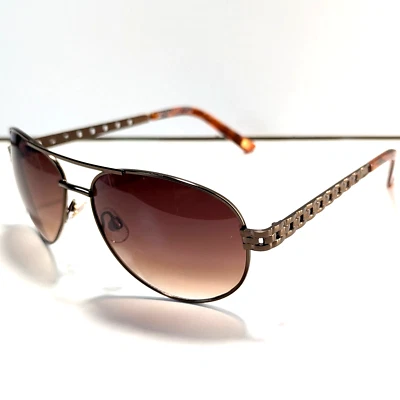 琼斯纽约女式龟飞行员太阳镜金属镜框 MR0415 眼镜  — 第 1/4 张图片