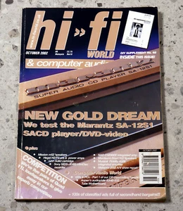 HI-FI WORLD October 2002 Volume 12 number 8 Audio Hi-Fi magazine UK - Imagen 1 de 2