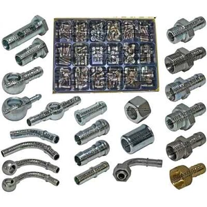 Ringnippel Hohlschraube Stutzen Presshülse für Öl- Kraftstoff- Benzin- Schlauch - Bild 1 von 22