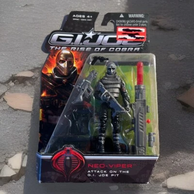 Figura de acción G I Joe Rise of Cobra 2008 - Neo-Viper - Sellada Nueva Foto 1 de 4
