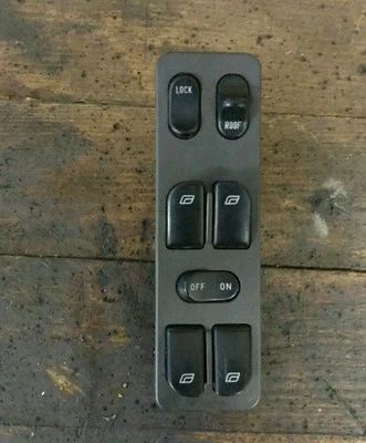 SAAB 9-3 HATCHBACK POWER WINDOW SWITCH w/SUNROOF SWITCH OEM 1999-2002 - Image 1 of 2