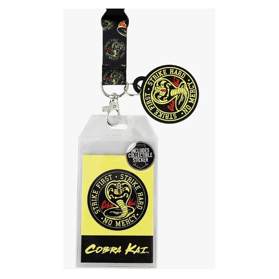 Cordón Bioworld Cobra Kai Strike First Strike Hard No Mercy NUEVO Foto 1 de 1