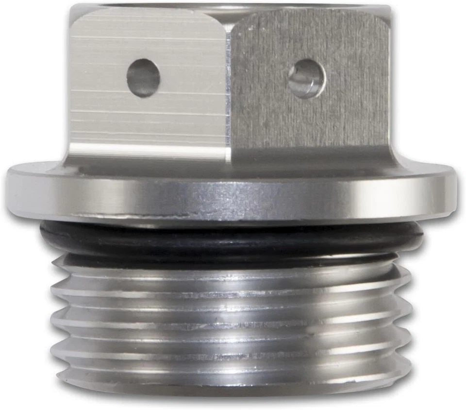 Tapa de llenado de aceite - Motocicletas Yamaha - Plateado CNC Billet Aluminio NUEVO EE. UU. Foto 1 de 4