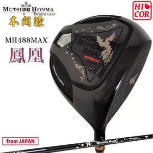 MUTSUMI HONMA Golf Japan MH488MAX 鳳凰 HOUOH Black Driver 10.5 deg R Flex - Picture 1 of 8