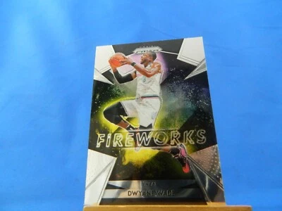 Dwyane Wade Prizm 2018-19 Fireworks - Image 1 of 2