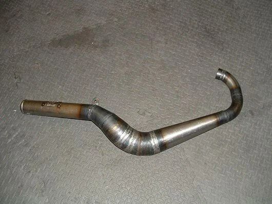 74 75 SUZUKI TM250 PFR PERFORMANCE EXHAUST PIPE & MUFFLER VINTAGE AHRMA IN STOCK - Image 1 of 1