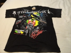 NEW VTG NASCAR Chad Little John Deere T Shirt Attack The Track Adult Size XLarge - Picture 1 of 5