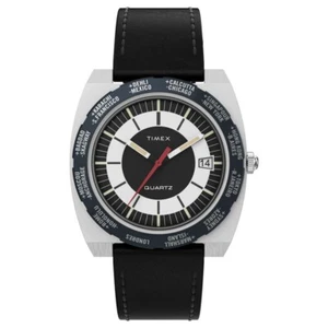 Timex World Time 1972 Reissue Classic 39mm Vintage Inspired Watch TW2V69500 - Picture 1 of 8