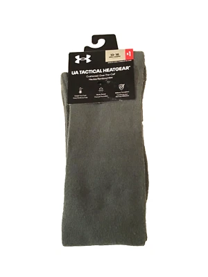 NEW Men’s Under Armour Cushioned Over the Calf  Socks 1 Pair Size 13-16 - Image 1 of 4