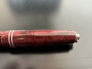 Nur Stift Füllfederhalter Zelluloid Marmoriert By Aurora Schreibt Vintage - Bild 1 von 10