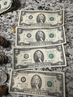 $2 Two Dollar Bill - 2003 Series A - Image 1 of 3