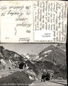 412954,Sustenstraße Sustenspitz u. Fleckistock Tunnel Bergkulisse Kt Uri - Picture 1 of 1