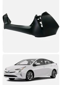 TOYOTA PRIUS 2016-ONWARDS REAR BUMPER WITH PARKING SENSOR HOLES - Picture 1 of 2