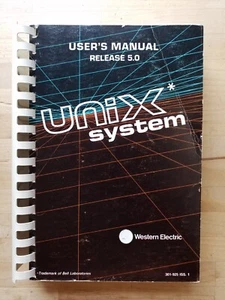 Unix System User's Manual Release 5.0 (1982) EXCELLENT - Foto 1 di 12