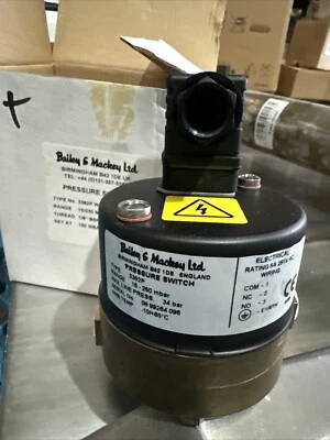 Bailey and Mackey 3382P Pressure Switch. RefB37
