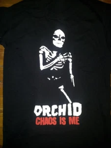 Camisa De Colección ORCHID Chaos is Me Algodón Negra Todas las Tallas Hombres Mujeres TU276 - Imagen 1 de 4