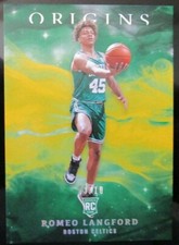 Romeo Langford 2019-20 Panini Origins #52 Gold Rookie RC /10
