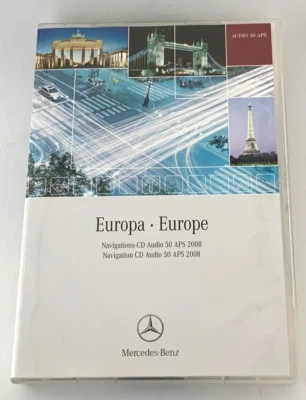 Mercedes Benz Navigations-CD 4 CD Audio 50 APS 2008 Europa Europe EU Version 8.0 - Bild 1 von 3