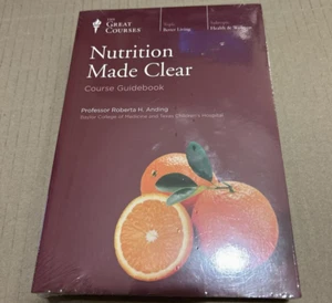 Nutrition Made Clear, Great Courses (DVD & Guidebook. New) Roberta Anding, LD9d - Picture 1 of 8