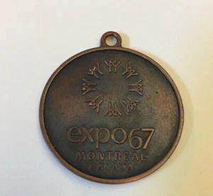 EXPO '67 Medalion US Pavilion Collectable - Picture 1 of 6