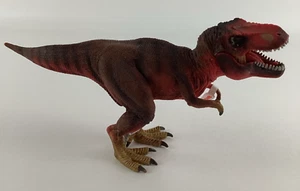 Schleich Red Tyrannosaurus Rex Dinosaur 5" x 11" Action Figure Toy New Tags 2011 - Picture 1 of 7
