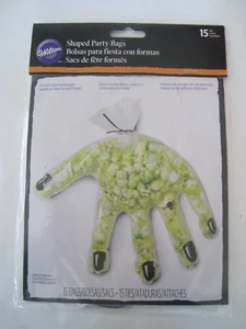 Wilton Hand Shaped Party Bags Fill Popcorn 15 Bags In Package New - Picture 1 of 3