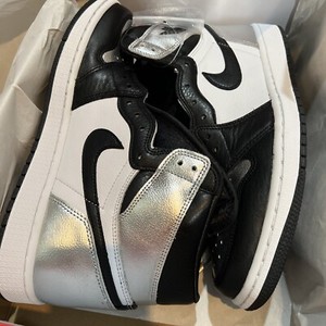 Las mejores ofertas en Jordan 1 High OG W plateado metálico | eBay