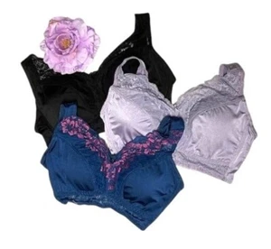 Rhonda Shear Betty Pin Up Bra 3 Pack 1X (98) - Picture 1 of 7