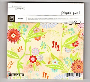 Almohadilla de papel BasicGrey GYPSY ROMANI 6x6 36 papeles 18 diseños GYP-549 - Imagen 1 de 1