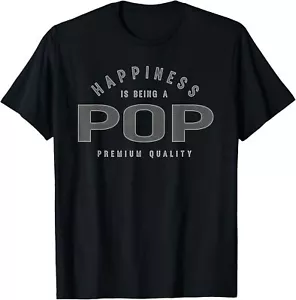 Pop Father's Day Gift For A New Dad, Husband, Grandpa T-Shirt Hoodie - Picture 1 of 11