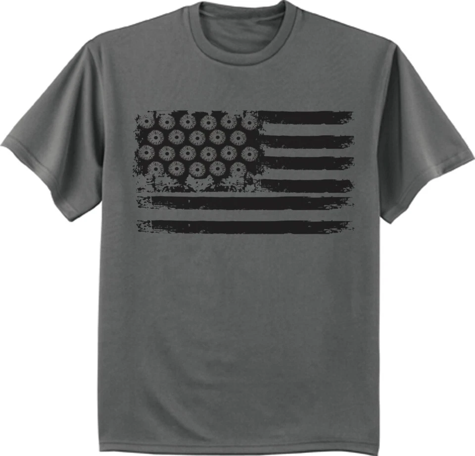 Mens Big and Tall American Flag T-shirt Graphic Tee Clothing Apparel - Image 1 of 1