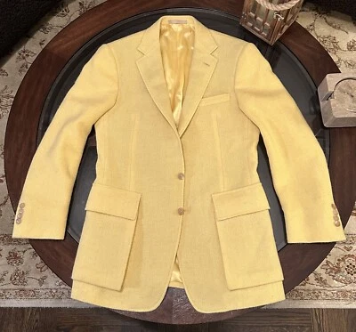 Chaqueta Abrigo Deportivo Ralph Lauren Etiqueta Púrpura Caballeros Talla 40R Lana y Alpaca Italia Foto 1 de 4