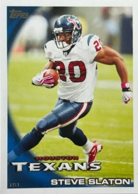 2010 Topps #175 Steve Slaton  - Image 1 of 2