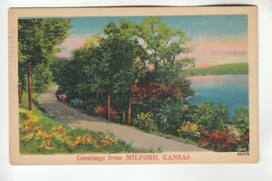 Greetings from Milford  KS 43376 - Bild 1 von 1