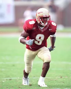 PETER WARRICK 8X10 PHOTO FLORIDA STATE SEMINOLES FSU PICTURE FOOTBALL NCAA - Picture 1 of 1