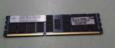Nanya 16GB 2Rx4 Pc3L 10600R DDR3 ECC REG Memory NT16GC72C4NB0NL-CG 1302.TW - Image 1 of 3