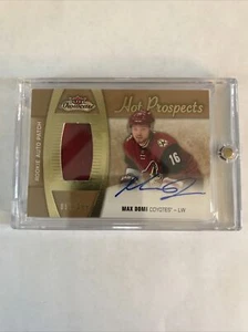 2015-16 Fleer Showcase MAX DOMI Rookie Patch Auto RPA #196 /299 - Picture 1 of 2