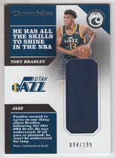2017-18 Panini Chronicles Swatches #23 Tony Bradley /199