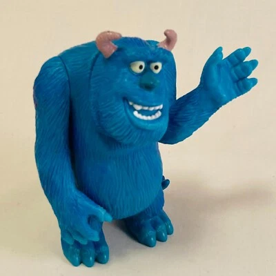 Disney Monsters Inc Sully 6" Figura Juguete Decoración de Pasteles McDonalds Comida RARO Posable Foto 1 de 4