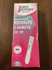 2 1st First Response Pregnancy Tests Rapid Results in 1 Minute