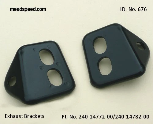 Soporte de escape TD2, 240-14772-00, 240-14782-00, soporte de escape TR2, Yamaha TD2 Foto 1 de 1