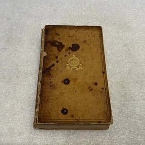 Antique Decorative Leather Book Williamsburg Virginia Travel Guide w/Maps 1935 - Picture 1 of 15