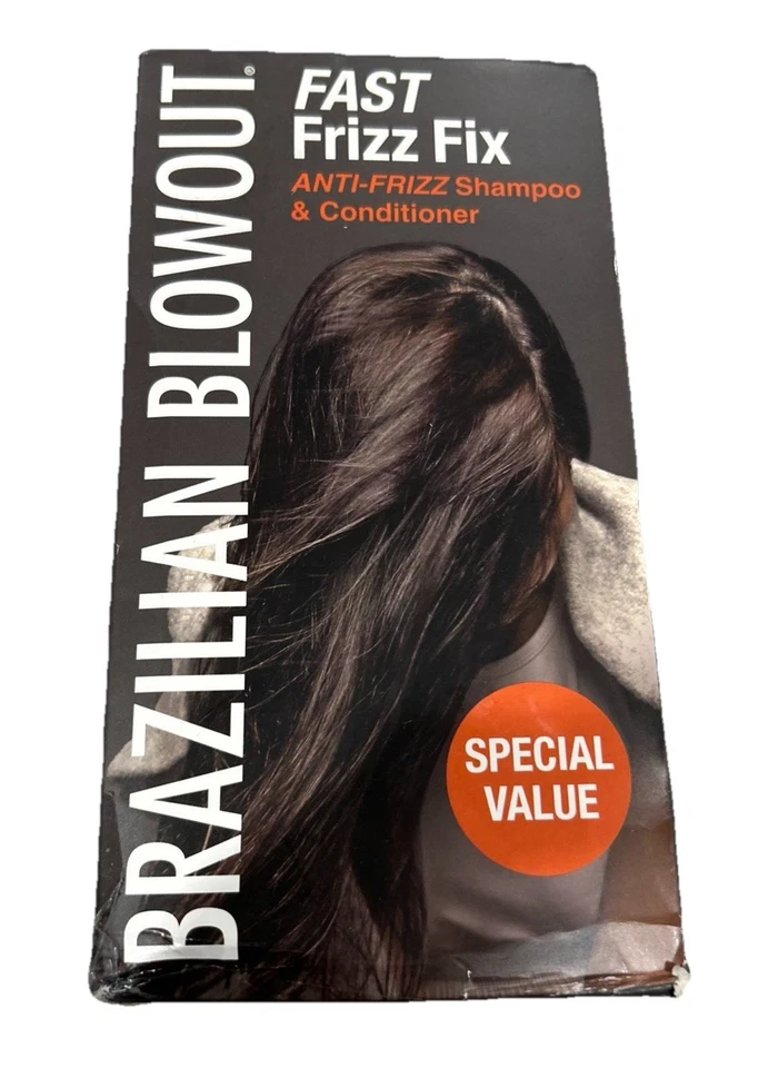 Champú y acondicionador anti-frizz brasileño Blowout, 2 unidades (paquete de 1) Foto 1 de 2