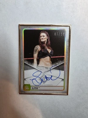 2020 Topps Transcendent Collection Framed Autographs Lita #A-LT /25 - Image 1 of 2